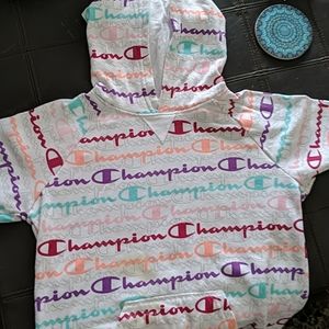 Kids champion fleece pullover hoodie